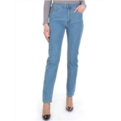D1006 BLUE Джинсы женские DENIM (75% хлопок, 22% полиэстер 3% спандекс) размер W38