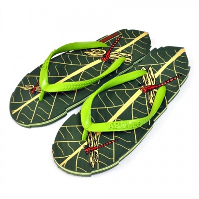 Сланцы женские "Apollo"  (Стрекоза) green