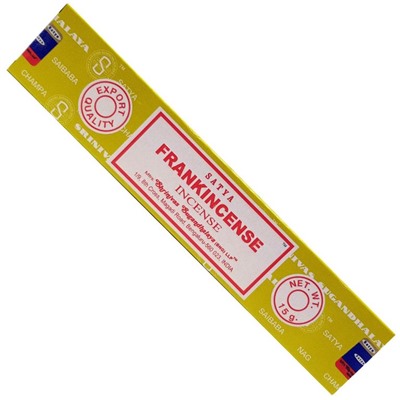 FRANKINCENSE Incense, Satya (Благовония ЛАДАН, Сатья), 15 г.