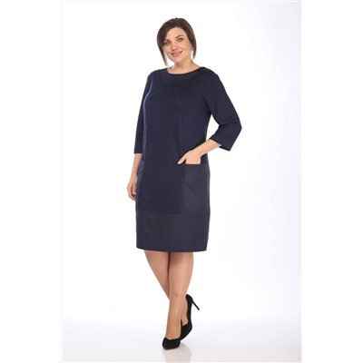 Lady Style Classic 1523 синие_тона, Платье