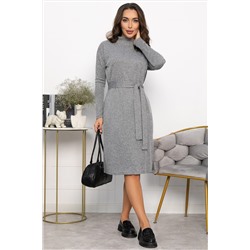 Платье В ритме мегаполиса (серое) П14056-33М