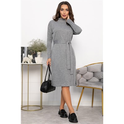 Платье В ритме мегаполиса (серое) П14056-33М