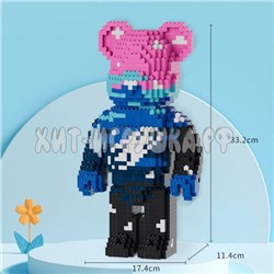 Конструктор 3D из миниблоков BEARBRICK 2422 дет. 88011, 88011