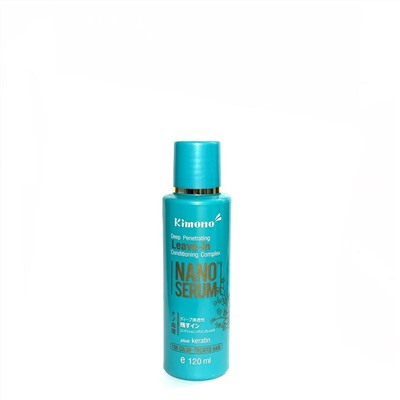 NANO SERUM, plus Keratin, FOR COLOR-TREATED HAIR, Kimono (Кондиционирующий комплекс НАНО СЕРУМ, с кератином ДЛЯ ОКРАШЕННЫХ ВОЛОС, Кимоно), 120 мл.