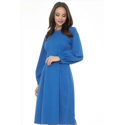 Платье Стильная осень (небесный)