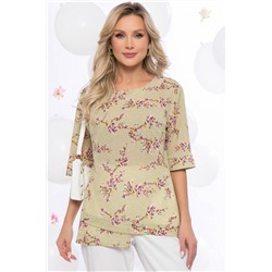 Джемпер Очарование весны (олива) Б5436