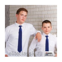 Галстук арт.22 Индиго д/м синий