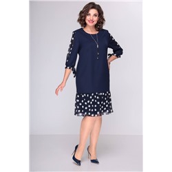 Moda Versal П2357 т.синий, Платье