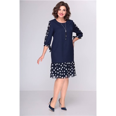 Moda Versal П2357 т.синий, Платье