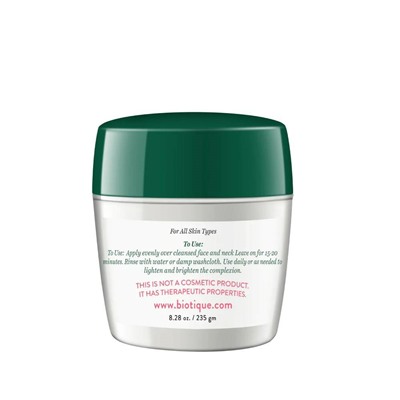 FRUIT Brightening Depigmentation & Tan Removal Face Pack, Biotique (ФРУКТОВАЯ, Осветляющая маска для лица, против темных пятен, для всех типов кожи, Биотик), 235 г.