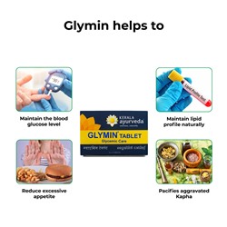 GLYMIN Tablet, Kerala Ayurveda (ГЛИМИН, для поддержания баланса сахара в крови, Керала Аюрведа), 100 таб.