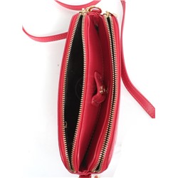 Сумка женская искусственная кожа DJ-cm 6725-ROSE RED,  3отд,  плечевой ремень,  фуксия 256087