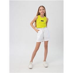 0579 лайм Топ для девочек (134-164)