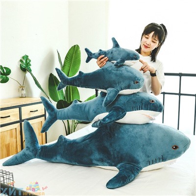 Мягкая игрушка АКУЛА 140 см A140, A140, A140-blue, A140-pink, A140-grey
