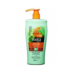 Vatika ALMOND AND HONEY Shampoo, Dabur (Ватика МИНДАЛЬ И МЕД Шампунь УВЛАЖНЯЮЩИЙ для сухих, вьющихся и жестких волос, Дабур), 700 мл. - СРОК ГОДНОСТИ ДО 28 ФЕВРАЛЯ 2025 ГОДА