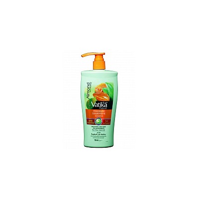 Vatika ALMOND AND HONEY Shampoo, Dabur (Ватика МИНДАЛЬ И МЕД Шампунь УВЛАЖНЯЮЩИЙ для сухих, вьющихся и жестких волос, Дабур), 700 мл. - СРОК ГОДНОСТИ ДО 28 ФЕВРАЛЯ 2025 ГОДА