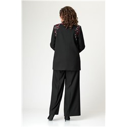 БелЭльСтиль 848-1 23 22+604-2 00 22 черный, Брюки,  Жакет