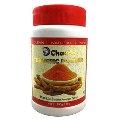 TURMERIC POWDER, Chanda (КУРКУМА МОЛОТАЯ, Чанда), 100 г. + 10 г.