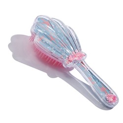 35%Детская массажная расческа с цветным конфетти, 1 шт.