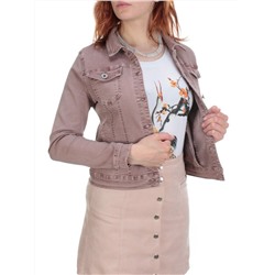807 COFFEE Куртка джинсовая женская (95% хлопок, 5% стрейч) размер M - 42/44 российский