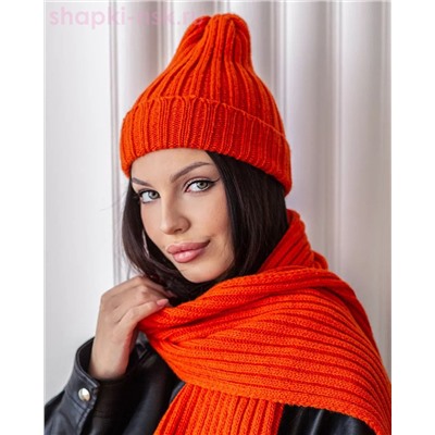 M 1148 S 1148 Комплект женский (колпак+шарф) (56-58)