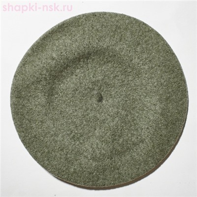 Берет Меланж фетр без отделки 11 Берет женский (56-58)