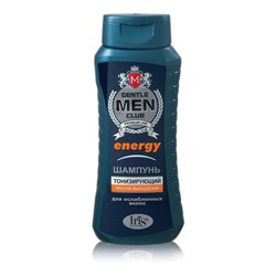 IRIS Gentlemen club Шампунь ENERGY тонизирующий для ослабленных волос от выпадения 400мл