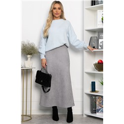 Юбка макси Алана (серая) Ю14255-6М