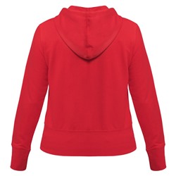 Толстовка женская Hooded Full Zip красная