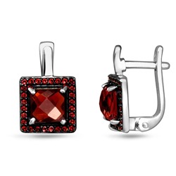 Серьги, гранат , наногранат, Алсу
