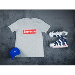 Футболка Supreme gray