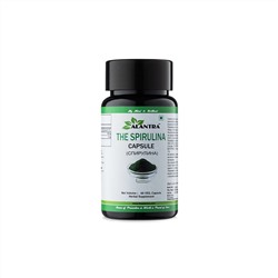 THE SPIRULINA Capsule, Alantra (Аюрведические капсулы СПИРУЛИНА, Алантра), 60 капс.