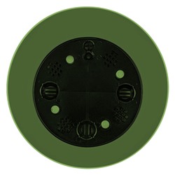 Горшок с дренажной вставкой InGreen Vienna 250 мм, 9 л, круглый IG680210013 оливковый