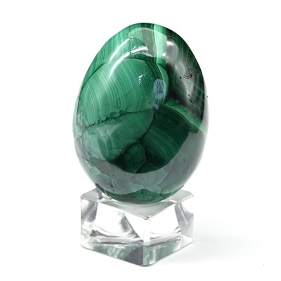 Яйцо из малахита 56*41*41мм, 195г