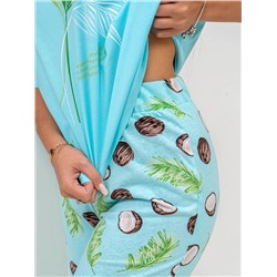 Костюм женский Текс-Плюс, цвет голубой