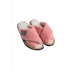 Шлепанцы "ЭЛЕГАНТ" цвет ЛОСОСЬ эва