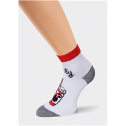 CLE Носки дет.С574 16-18,18-20 дев Минни хл+эл, белый