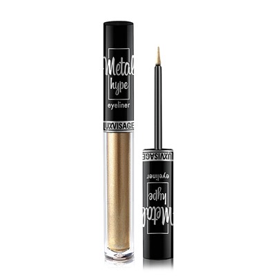 Подводка для глаз цветная LUXVISAGE Metal hype тон 6(Moonlight Shine) 1г