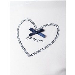 Футболка с принтом свободная эластичная из премиального хлопка