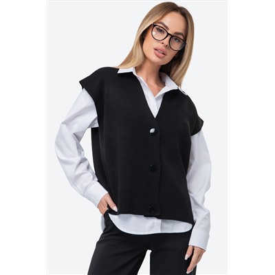 Женский вязаный жилет Happyfox