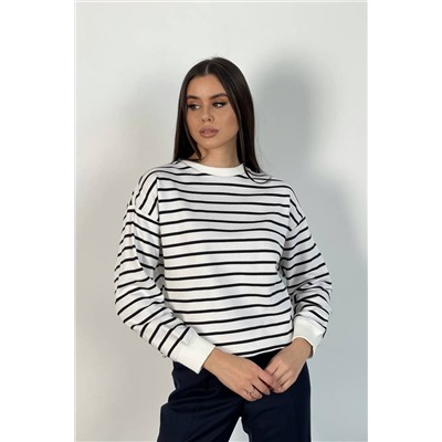 Garsonnier 14001017 черная_полоска, Свитшот