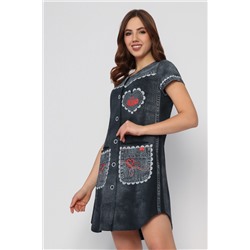 Халат Jeans кулирка