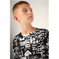 Детский лонгслив с двойным рукавом Happyfox