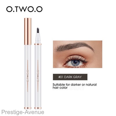 Фломастер для бровей O.TWO.O Triple Brow Pen (1013)