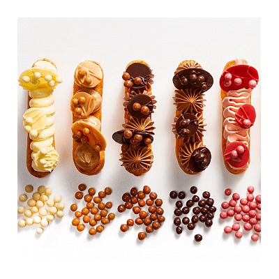 Callebaut Crispearls драже белый шоколад, 0,8 кг