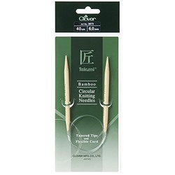 Спицы Clover Takumi круговые бамбуковые