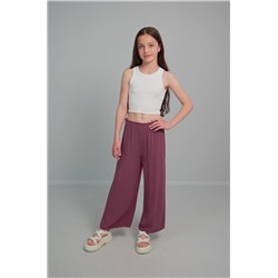 Льняные брюки для девочки Happyfox