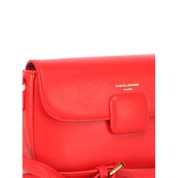 Сумка женская искусственная кожа DJ-6925-2-RED,  1отд,  плечевой ремень,  красный 252498