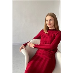 Алеся 1661 красный, Платье