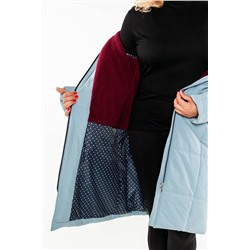 Bugalux 937 176-серо-голубой, Пальто